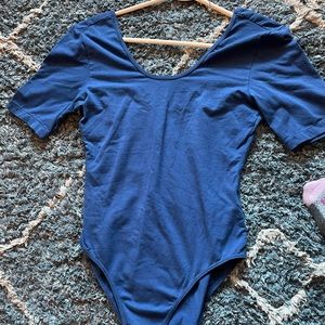 Blue body suit forever 21